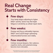 NAD+ Supplement for Women – Energy, Vitality & Skin Support