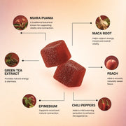 Spicy Cubes Gummies – For Natural Intimacy & Mood Support with Maca Root